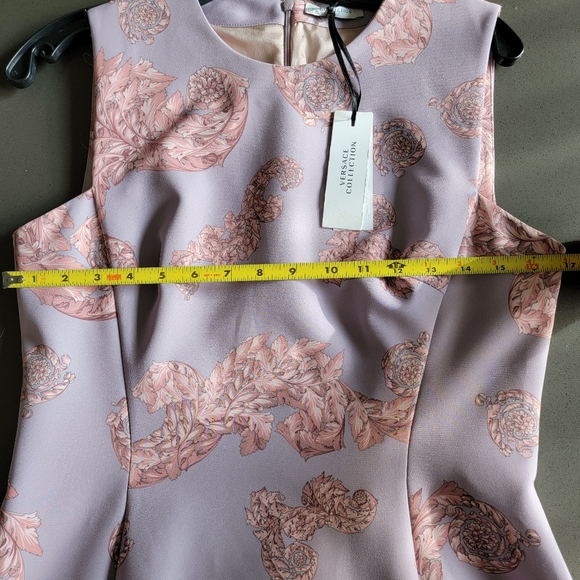 Versace Collection Baroque Print Cocktail Dress - Picture 10 of 12